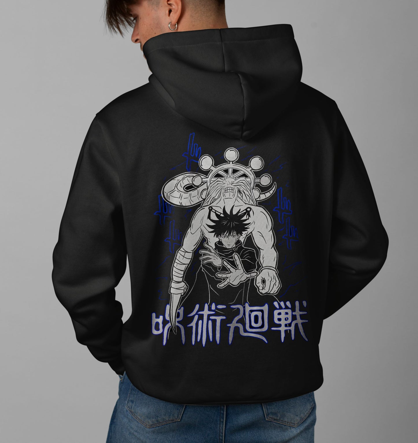 Jujutsu Kaisen Megumi Fushiguro & Mahoraga Hoodie