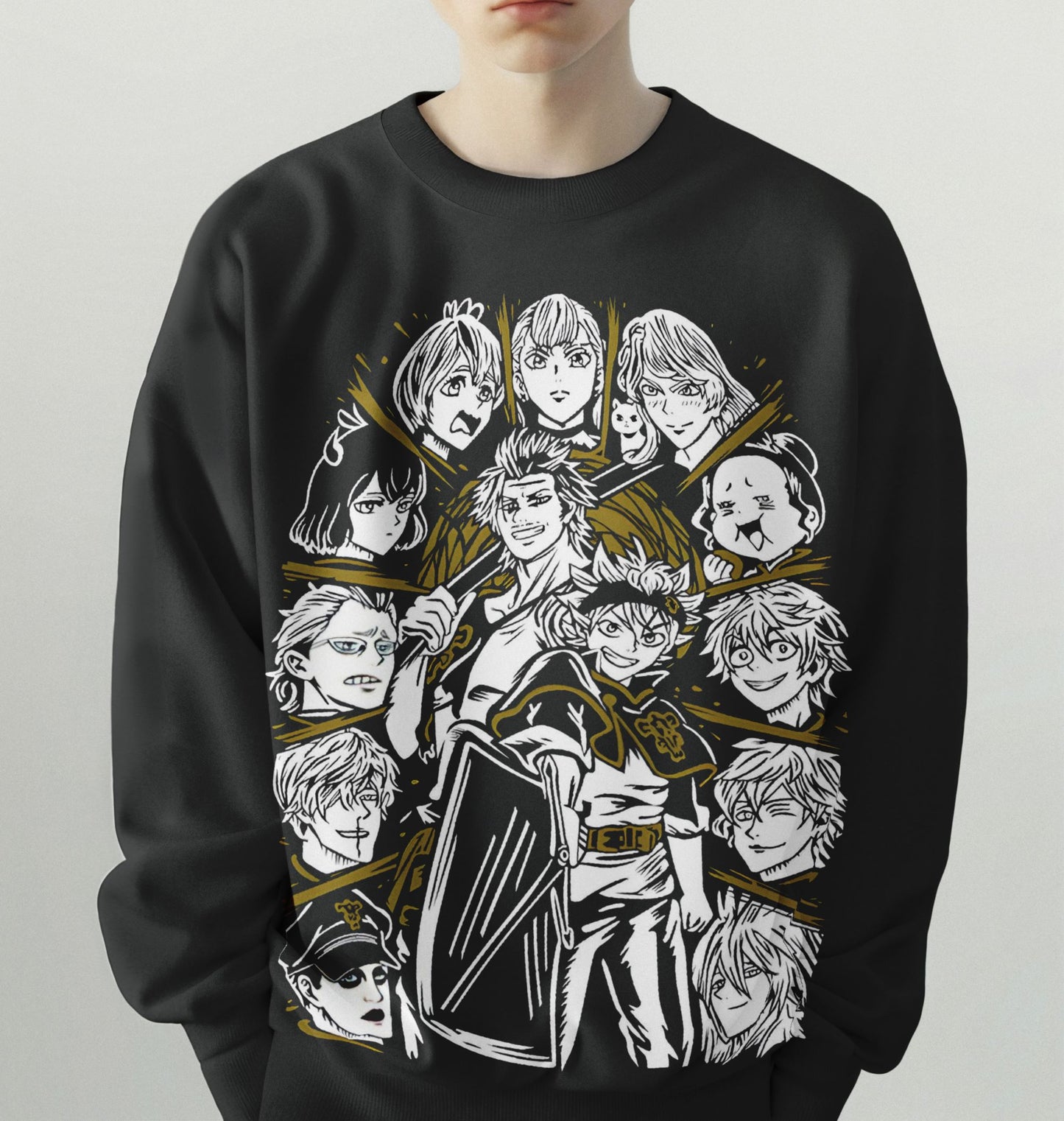 Black Clover Characters Sweatshirt
