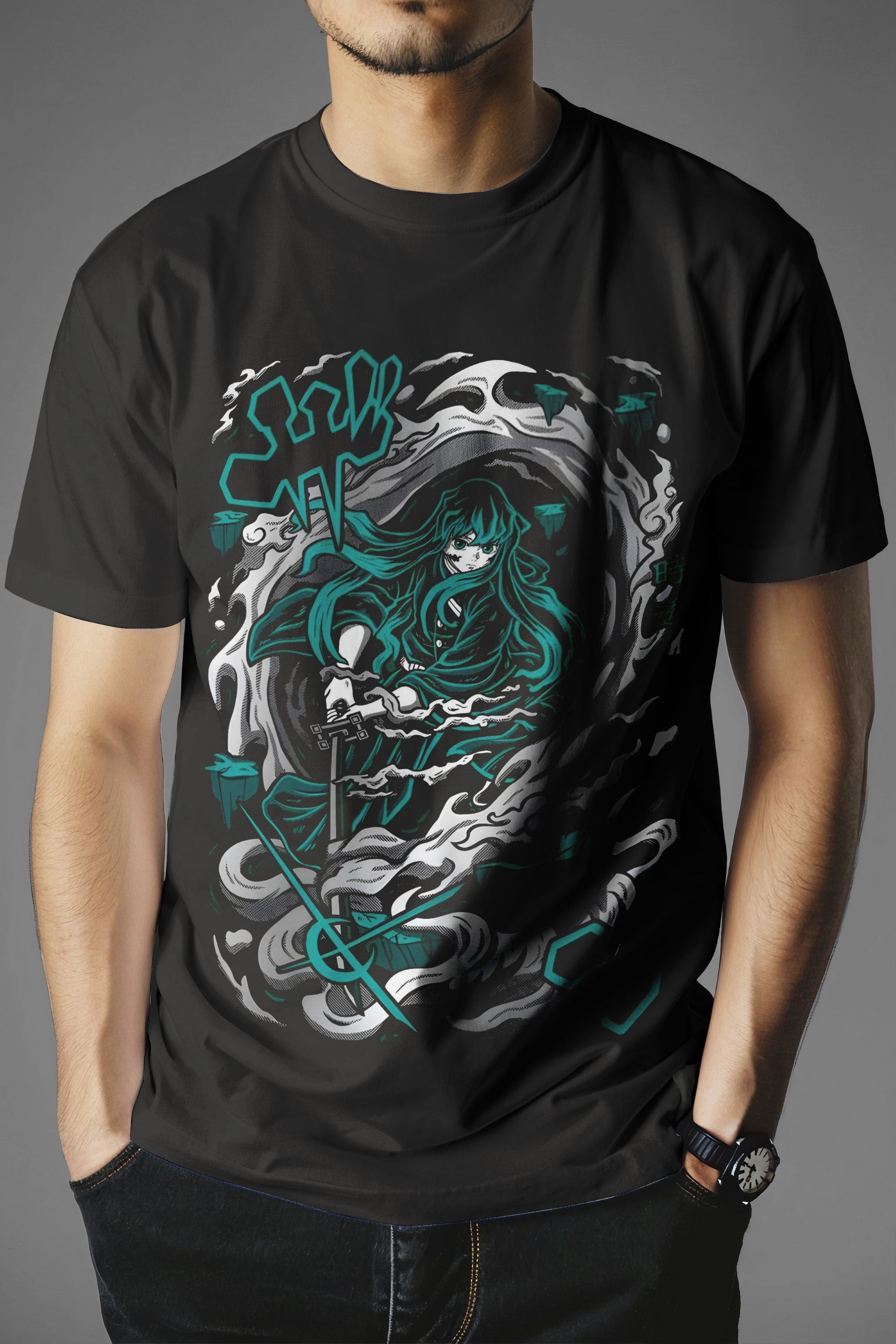 Shirt Of Demon Slayer Muichiro Tokito Mist Hashira