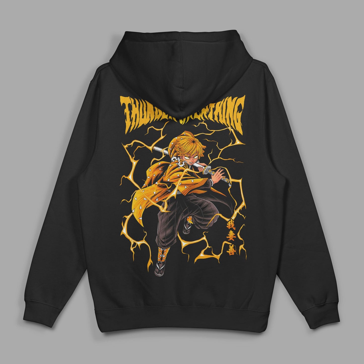 Demon Slayer Zenitsu Thunder Breathing Hoodie