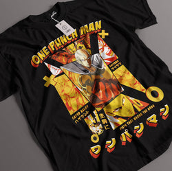 One Punch Man Saitama Caped Baldy T-Shirt