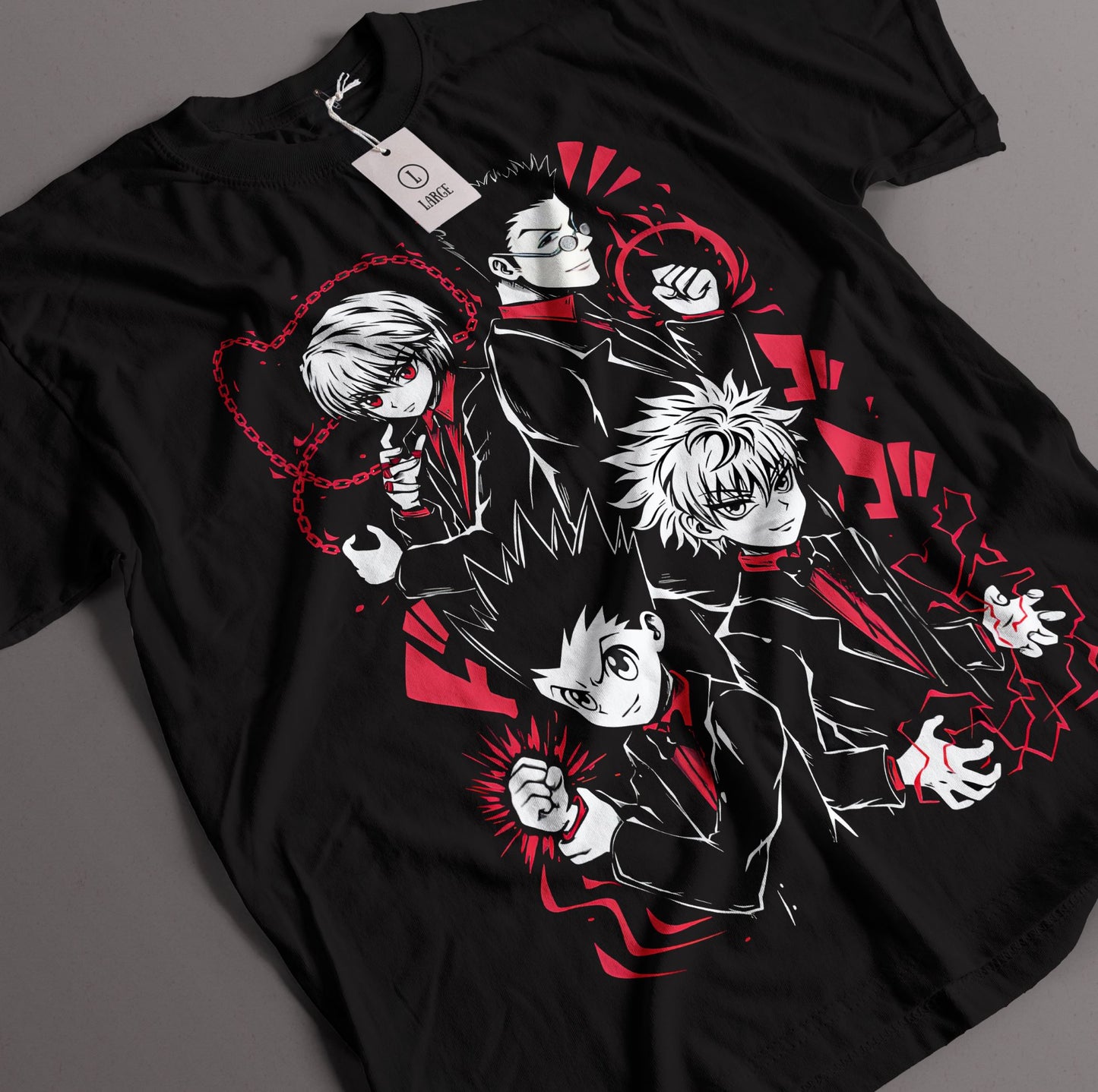 Hunter x Hunter Gon Killua Kurapika Leorio T-Shirt