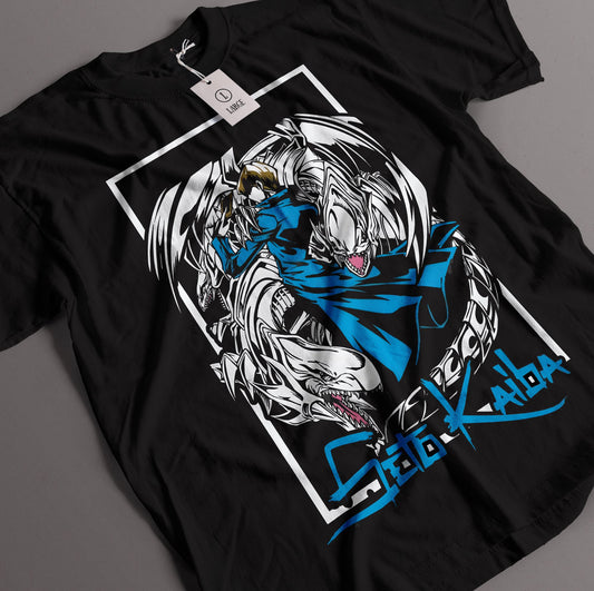 Yugioh Seto Kaiba & Blue Eyes Ultimate Dragon T-Shirt