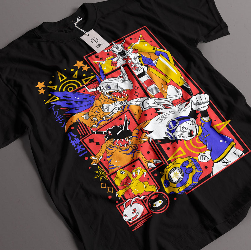 Digimon Adventure Agumon Evolutions T-Shirt