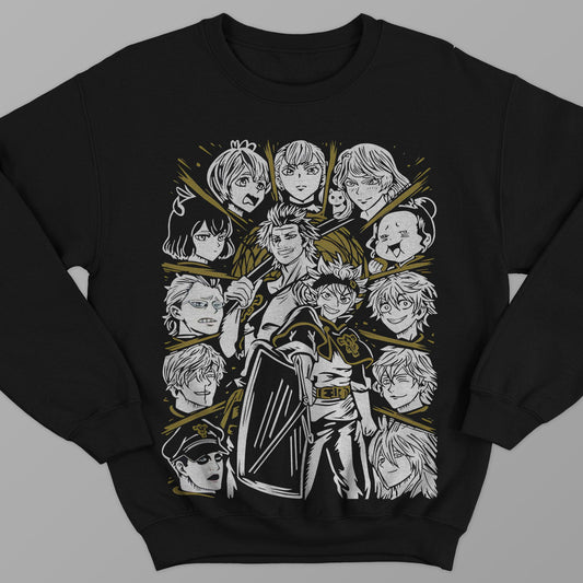 Black Clover Characters Sweatshirt