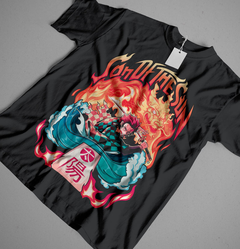 Demon Slayer Tanjiro Kamado Son Of The Sun T-Shirt