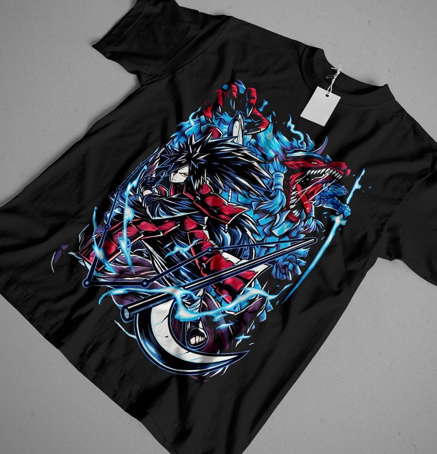 Naruto Madara Uchiha & Nine Tails T-Shirt