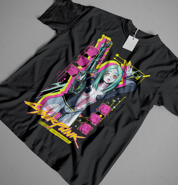 Cyberpunk Rebecca T-Shirt