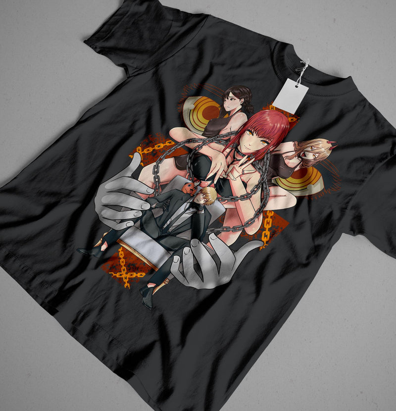 Chainsaw Man Characters T-Shirt