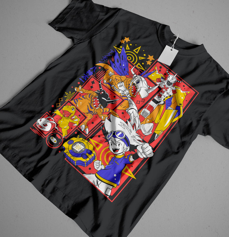 Digimon Adventure Agumon Evolutions T-Shirt