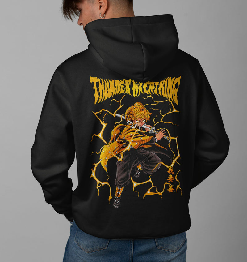 Demon Slayer Zenitsu Thunder Breathing Hoodie