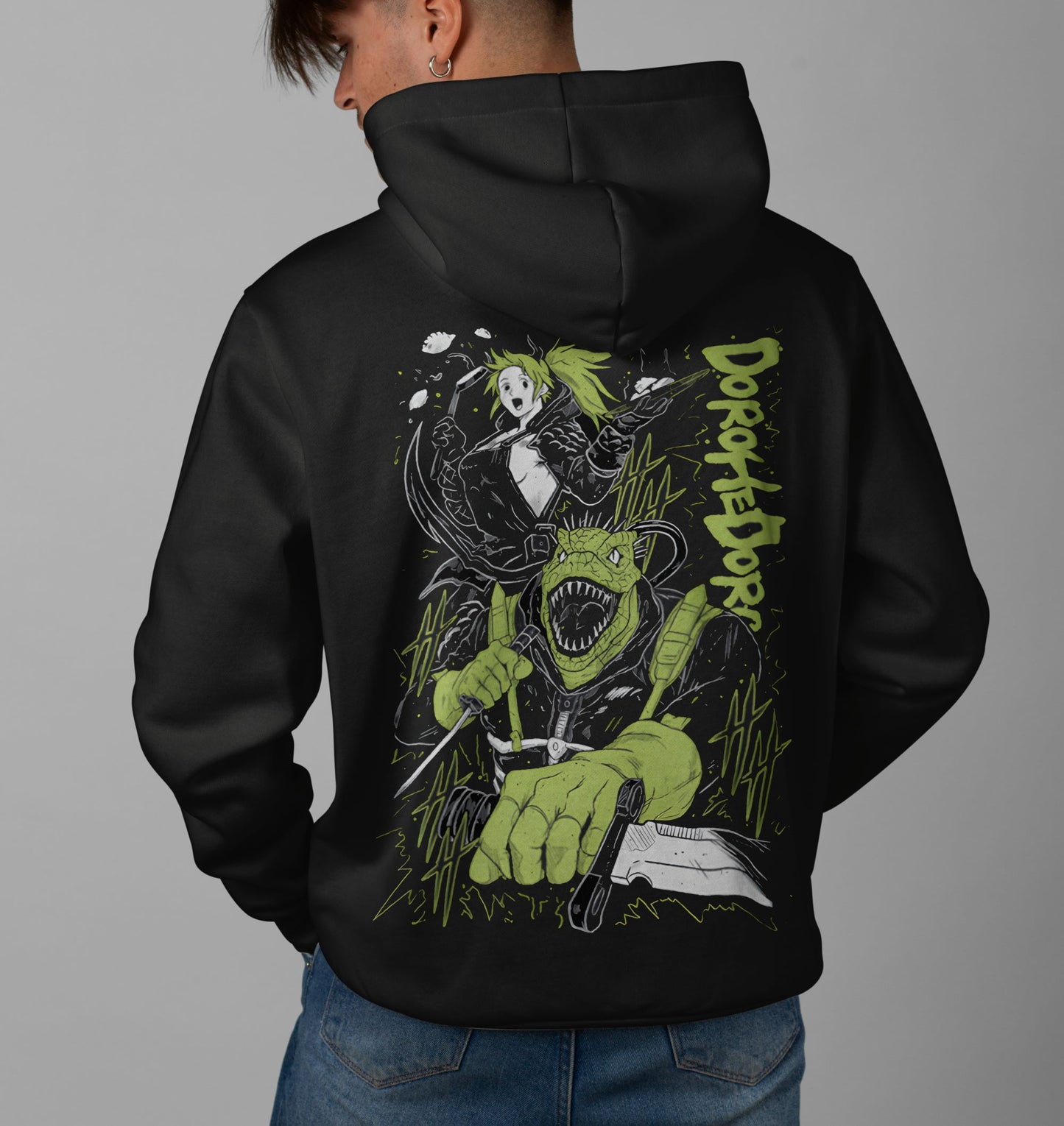 Dorohedoro Kaiman Nikaido Hoodie