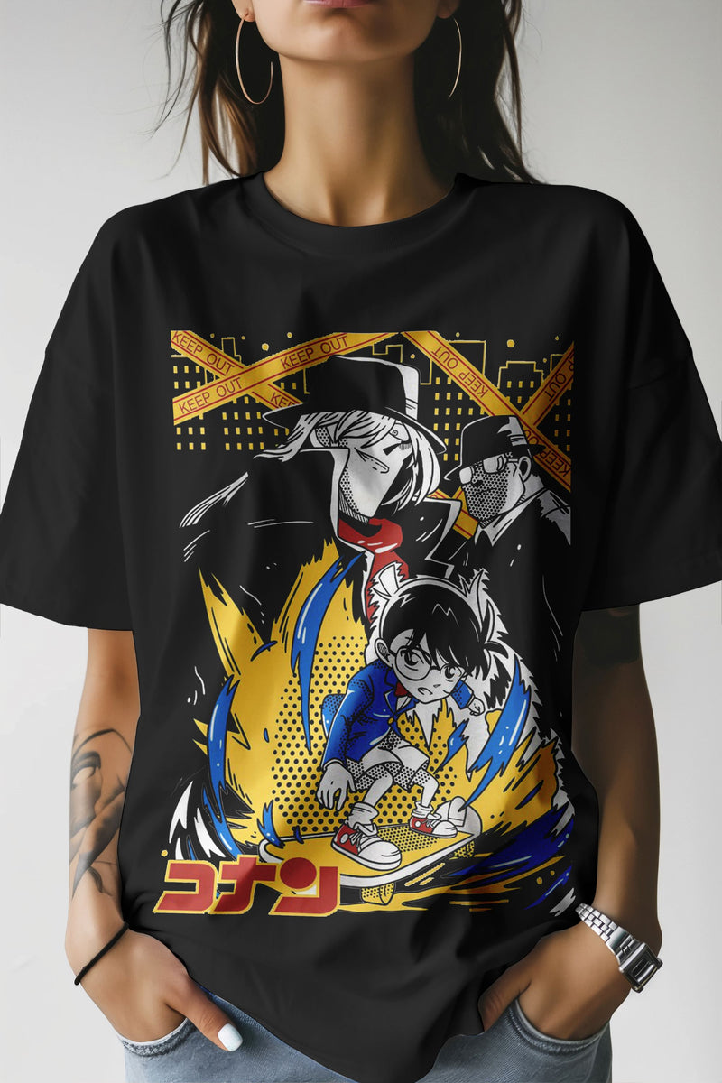 Case Closed Detective Conan vs Gin & Vodka T-Shirt