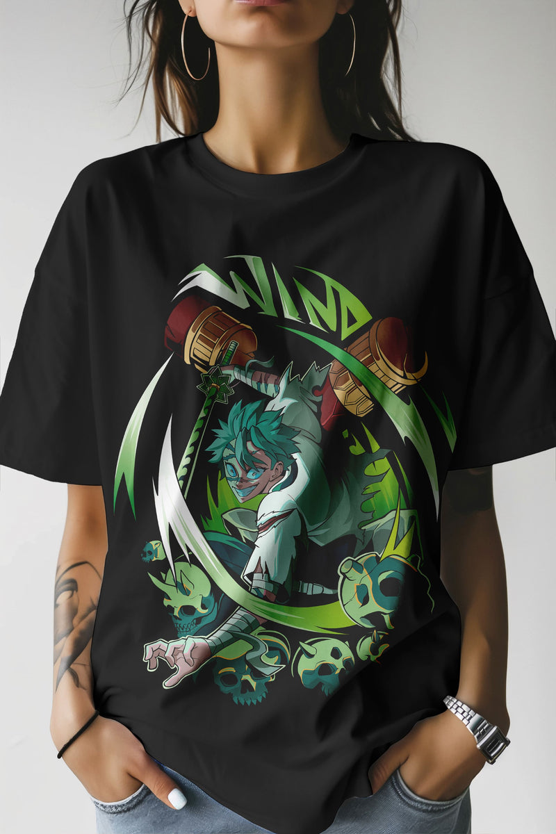 Demon Slayer Sanemi Shinazugawa Wind Hashira T-Shirt