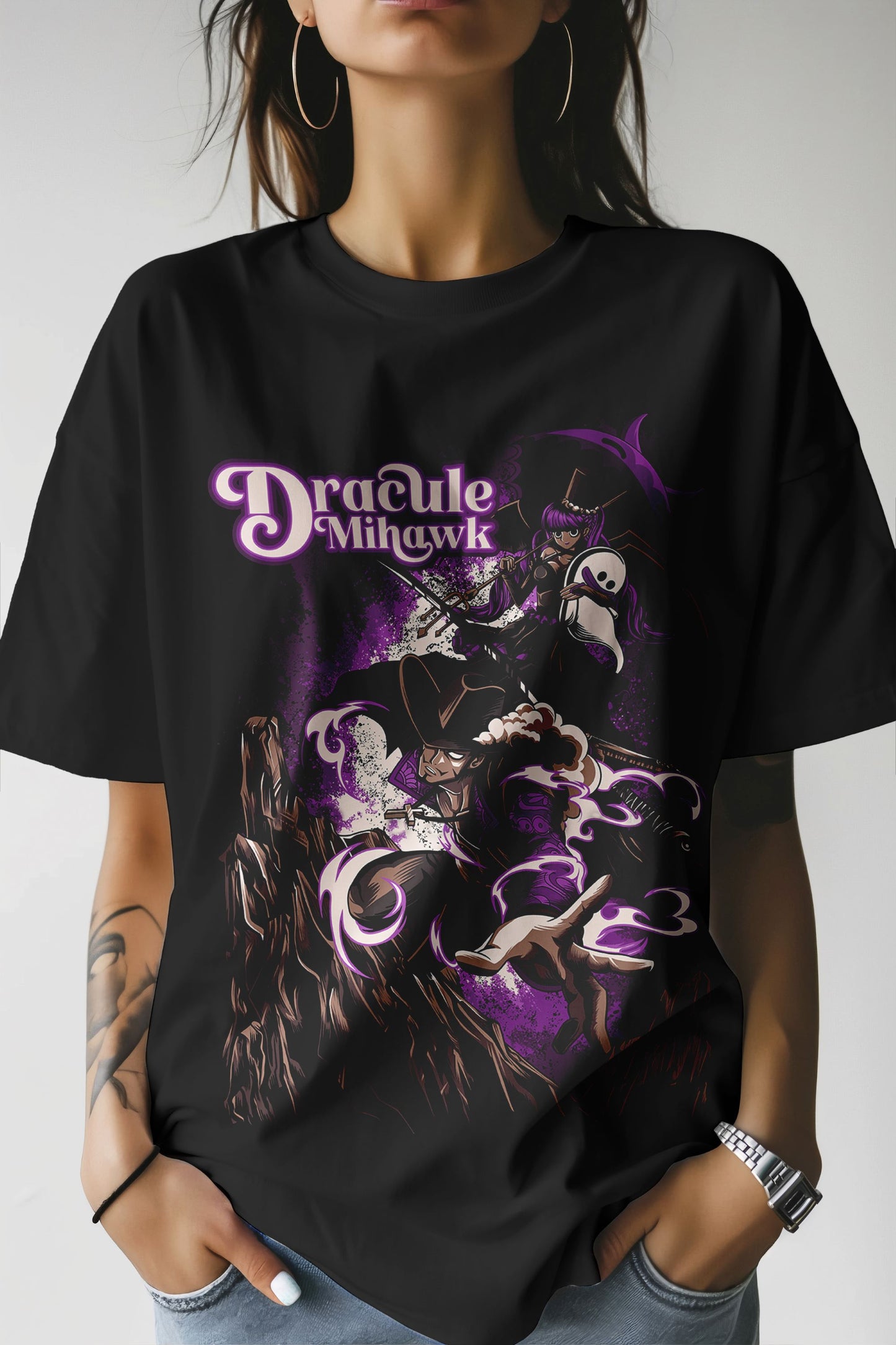 One Piece Dracule Mihawk T-Shirt