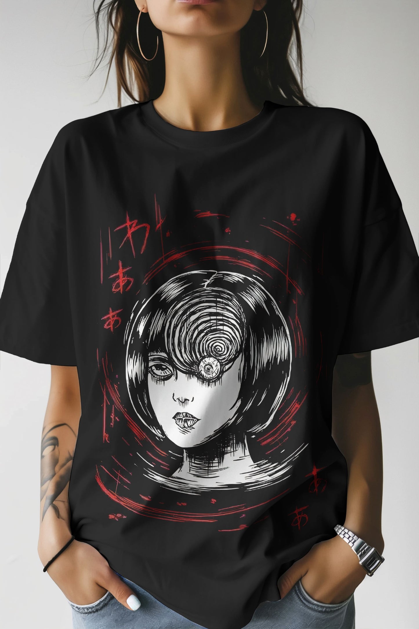 Junji Ito Spirale Uzumaki Kirie Goshima T-Shirt