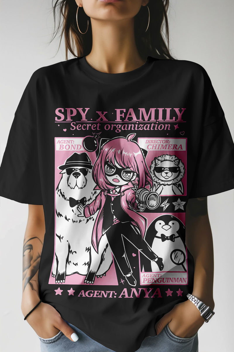 Spy x Family Anya BIond Penguinman Chimera T-Shirt