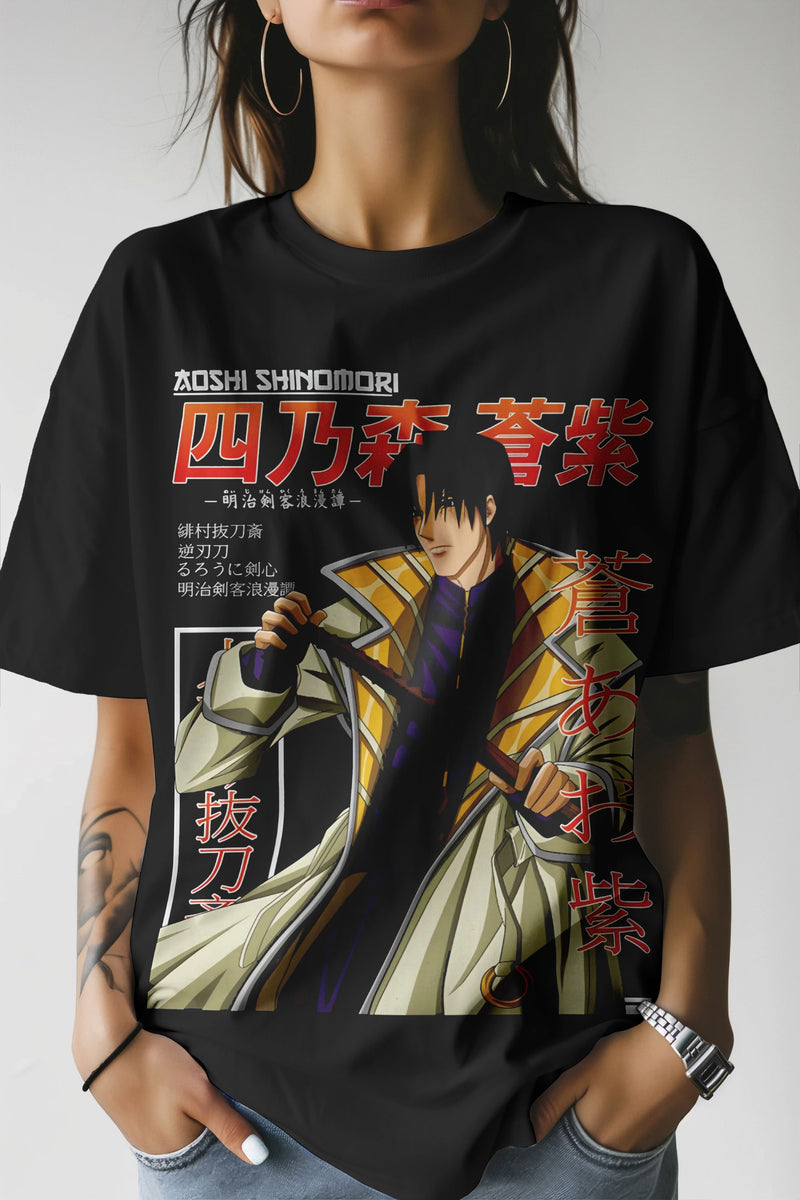 Rurouni Kenshin Aoshi Shinomori T-Shirt