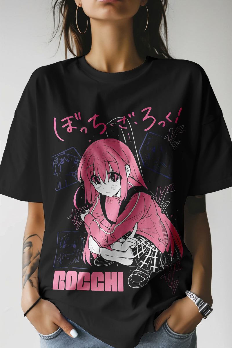 Hitori Bocchi no Marumaru Seikatsu T-Shirt
