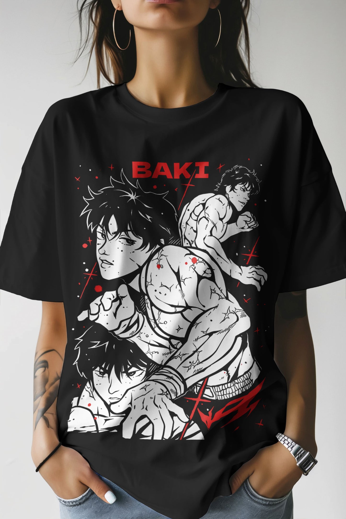 Baki The Grappler Hanma T-Shirt