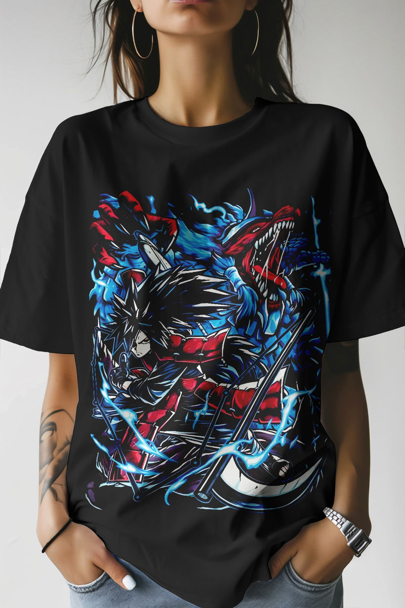 Naruto Madara Uchiha & Nine Tails T-Shirt