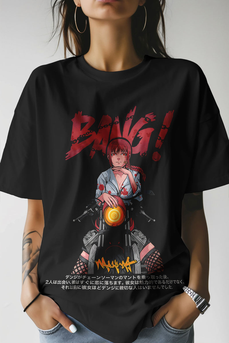 Chainsaw Man Makima Bang T-Shirt