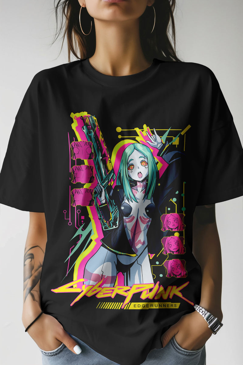 Cyberpunk Rebecca T-Shirt