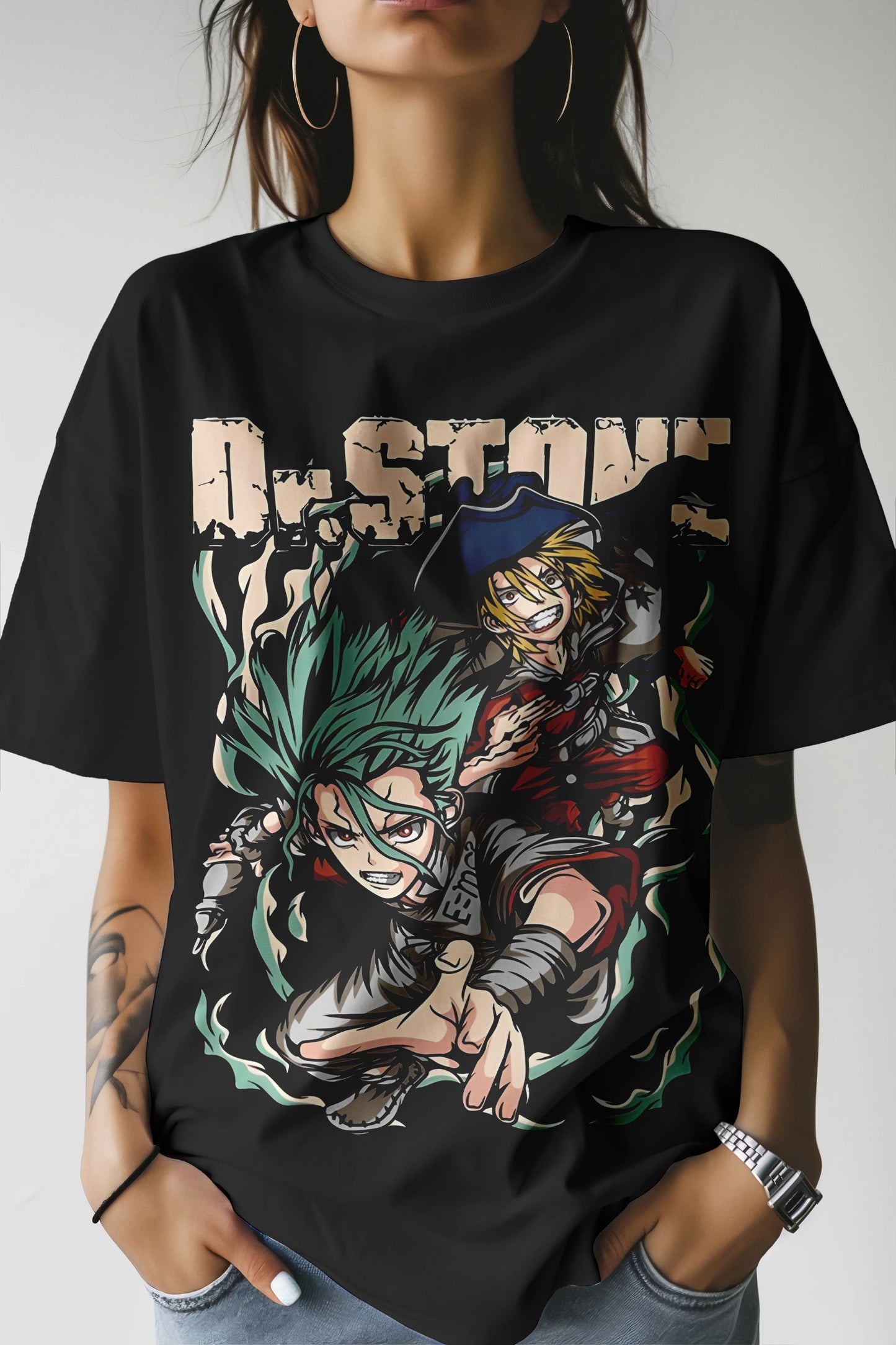 Dr Stone Senku Ishigami & Ryusui Nanami T-Shirt