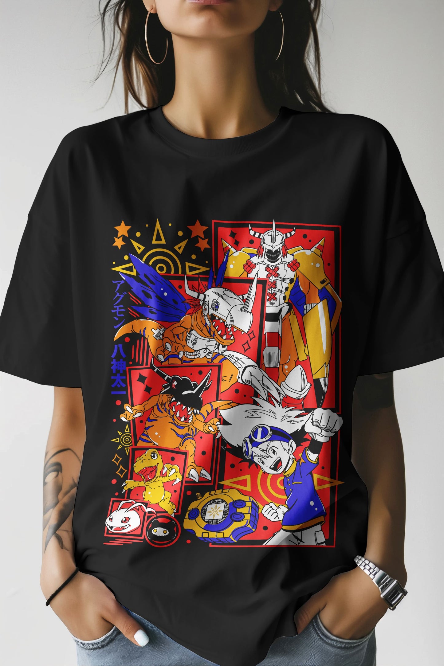 Digimon Adventure Agumon Evolutions T-Shirt