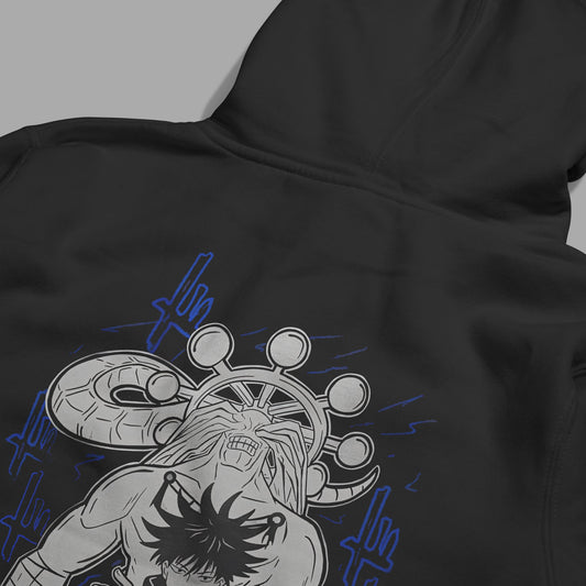 Jujutsu Kaisen Megumi Fushiguro & Mahoraga Hoodie