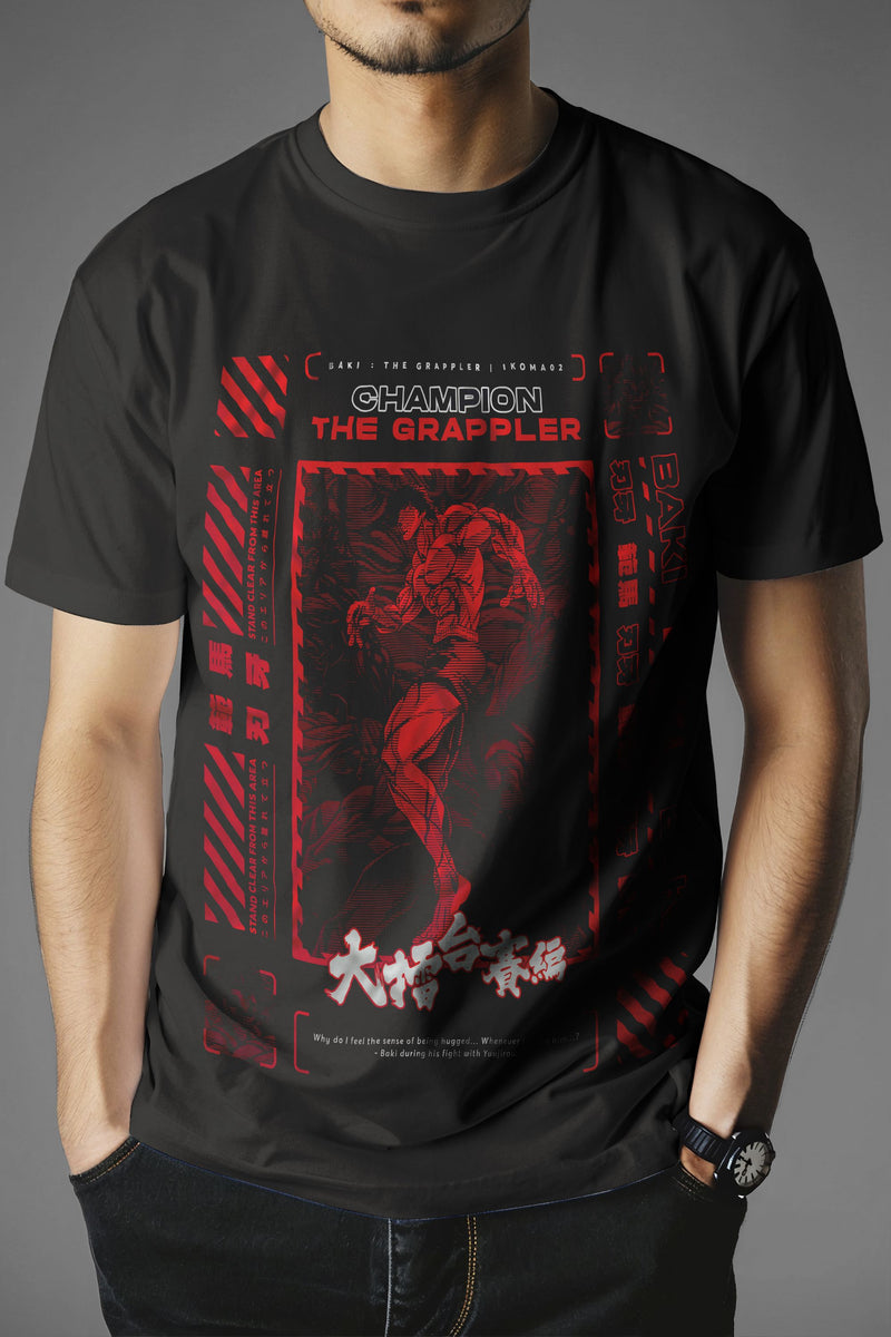 Baki The Grappler Hanma T-Shirt