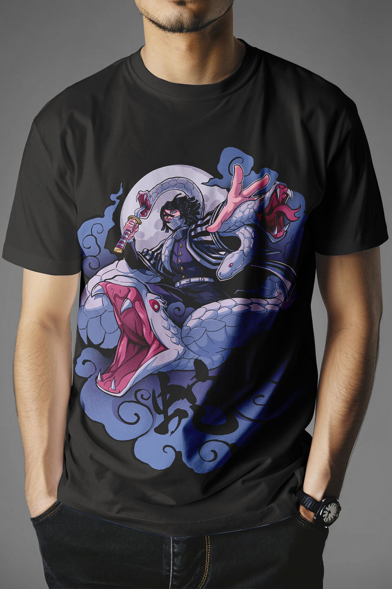 Demon Slayer Obanai Iguro Serpent Hashira T-Shirt