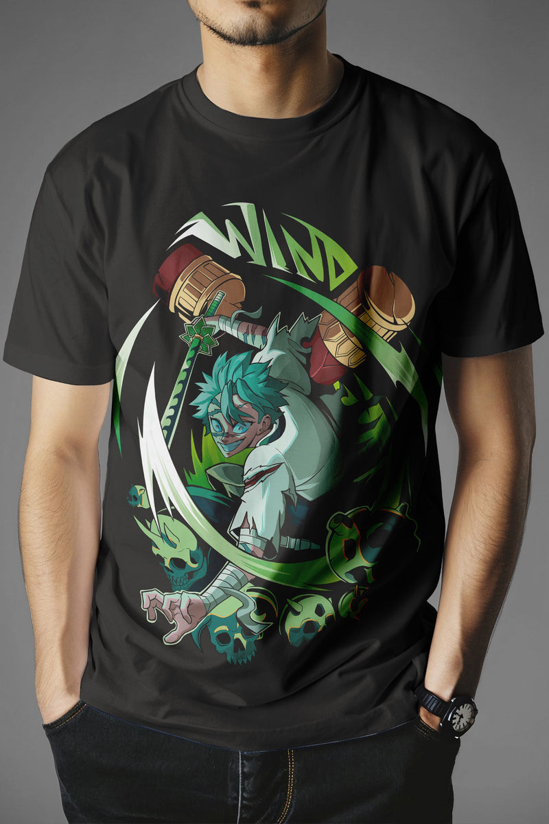 Demon Slayer Sanemi Shinazugawa Wind Hashira T-Shirt