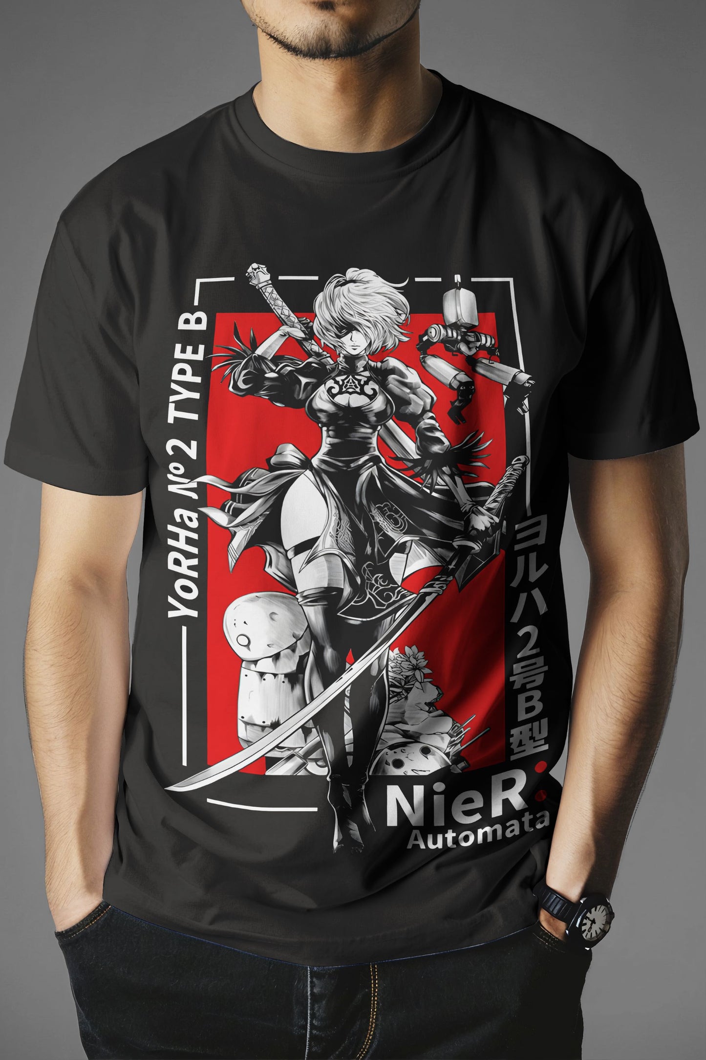 Nier Automata YoRHa N 2 Type B T-Shirt