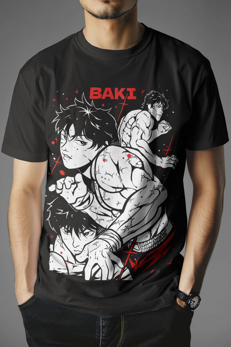 Baki The Grappler Hanma T-Shirt