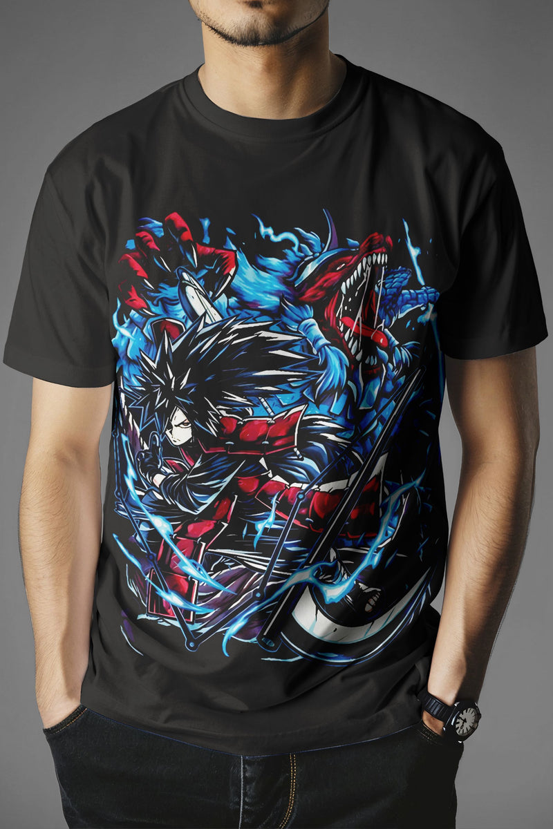 Naruto Madara Uchiha & Nine Tails T-Shirt