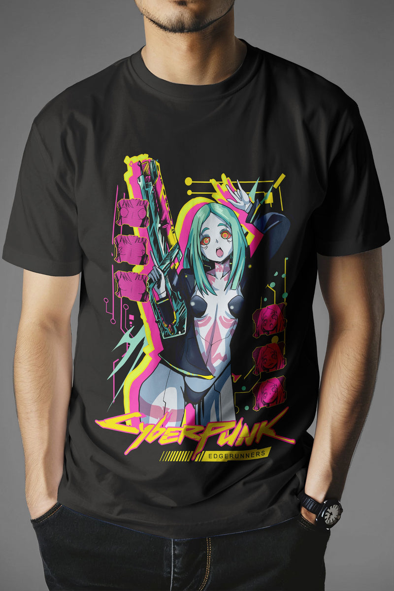 Cyberpunk Rebecca T-Shirt