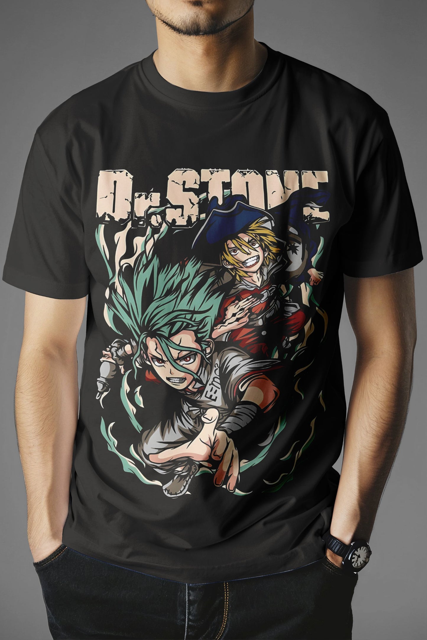 Dr Stone Senku Ishigami & Ryusui Nanami T-Shirt