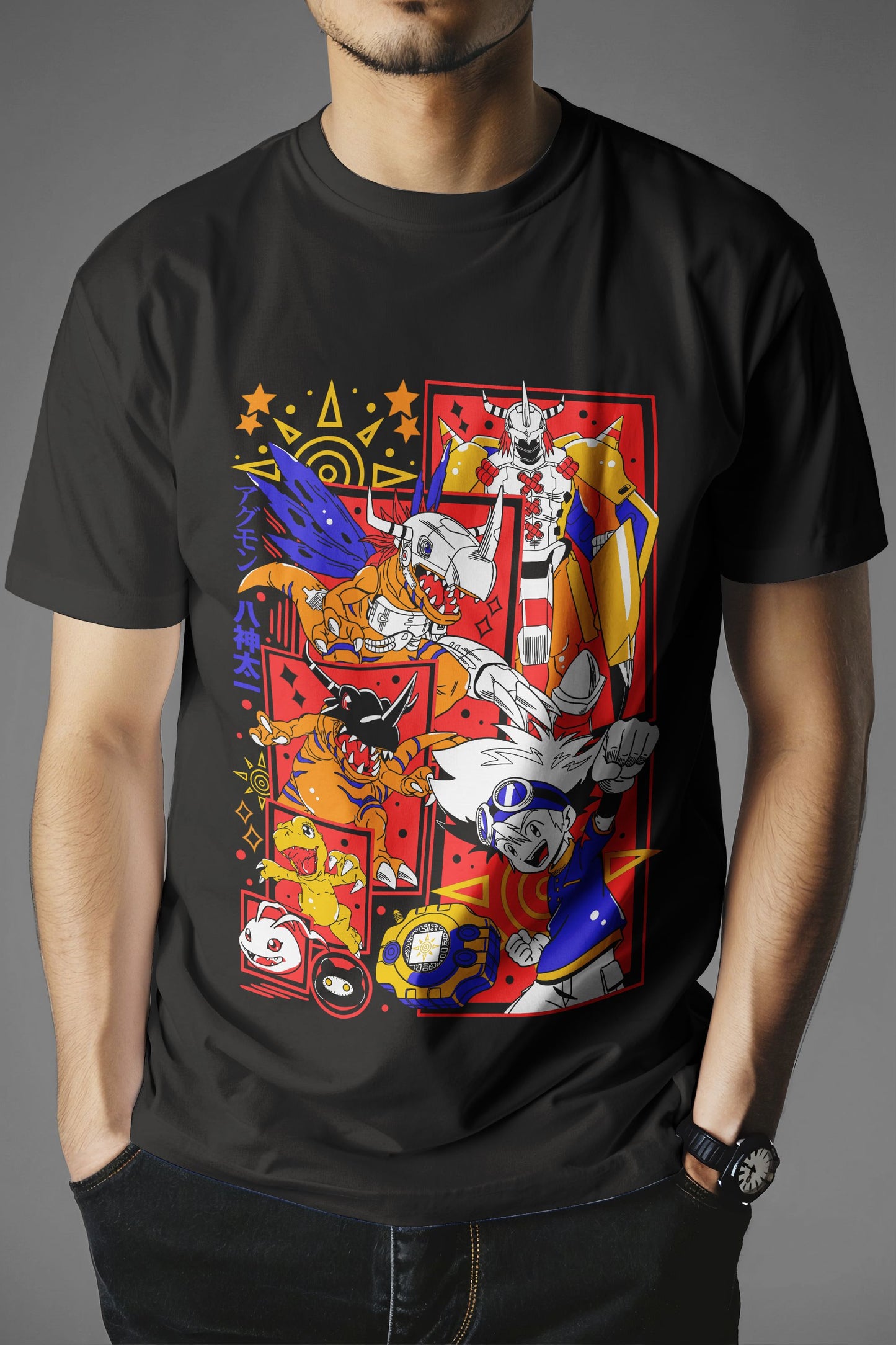 Digimon Adventure Agumon Evolutions T-Shirt