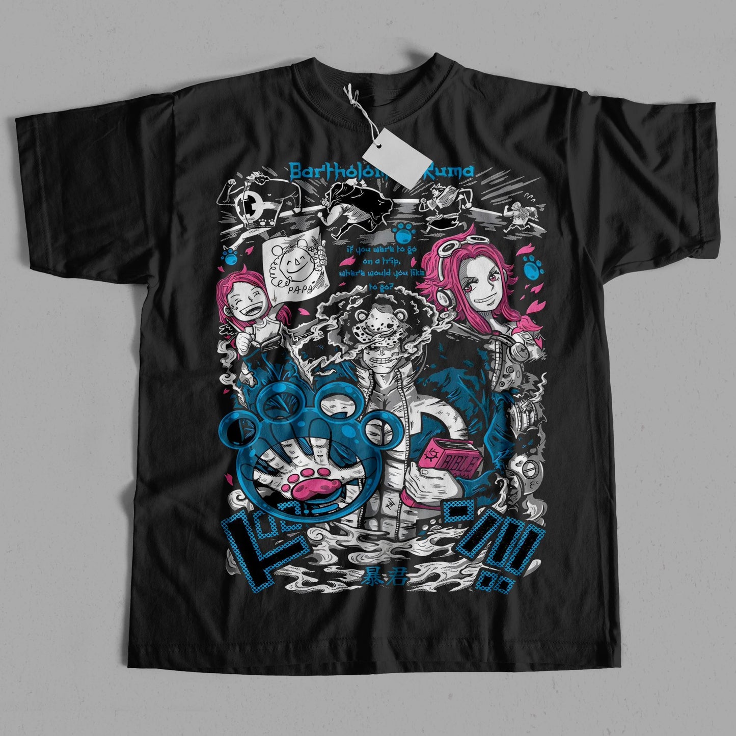 One Piece Bartholomew Kuma T-Shirt