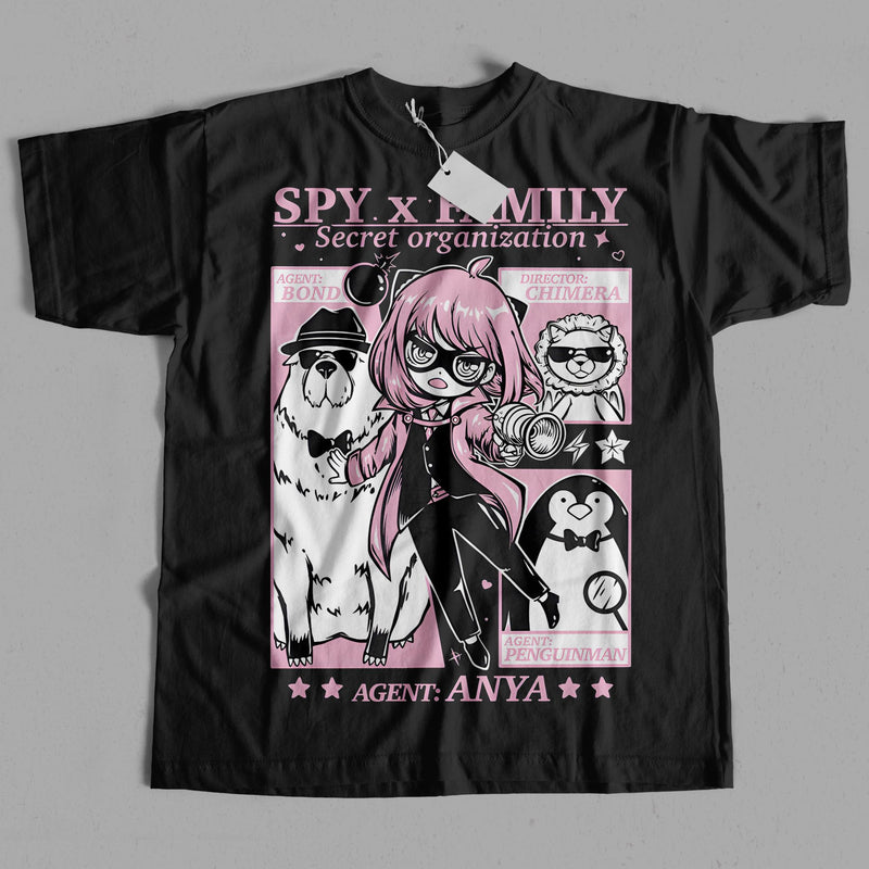 Spy x Family Anya BIond Penguinman Chimera T-Shirt
