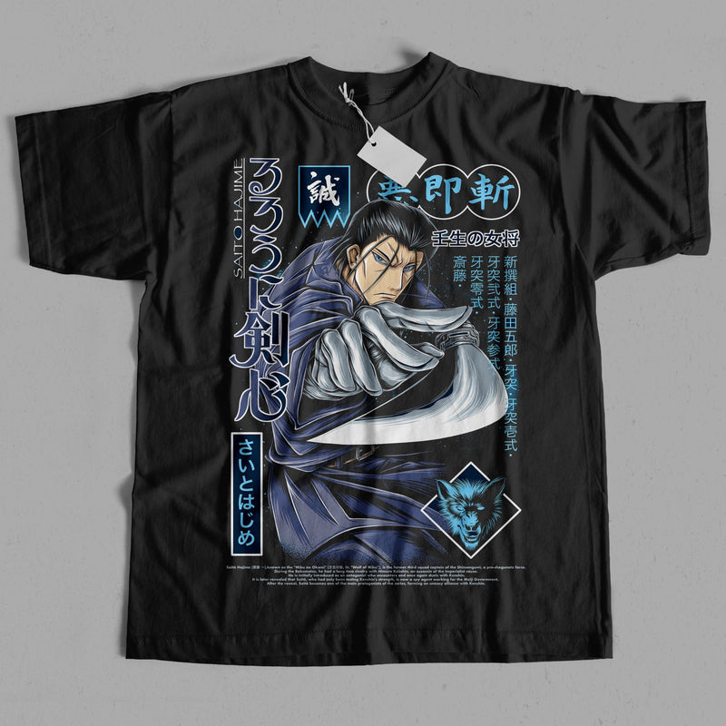 Rurouni Kenshin Saito Hajime T-Shirt