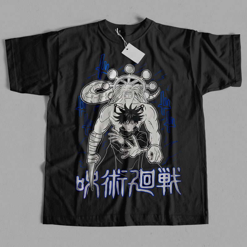 Jujutsu Kaisen Megumi Fushiguro & Mahoraga T-Shirt