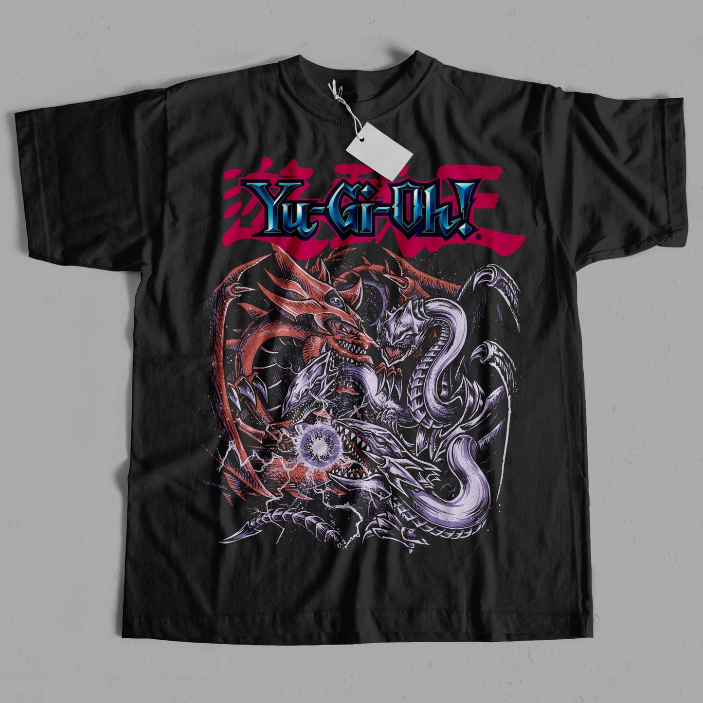 Yugioh Slifer vs Blue Eyes Ultimate Dragon T-Shirt