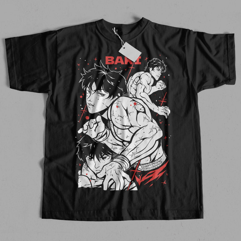 Baki The Grappler Hanma T-Shirt