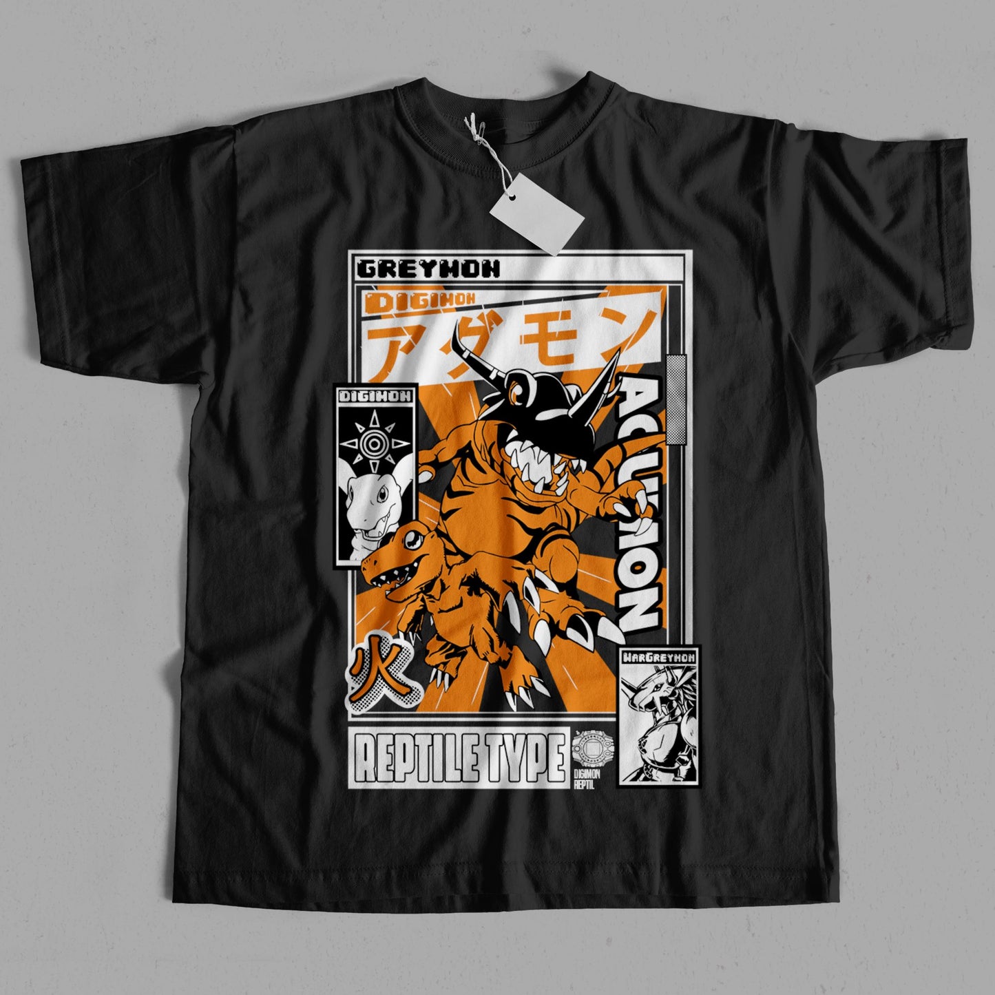 Digimon Adventure Agumon & Greymon T-Shirt