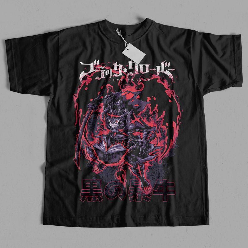 Black Clover Black & Red Asta T-Shirt