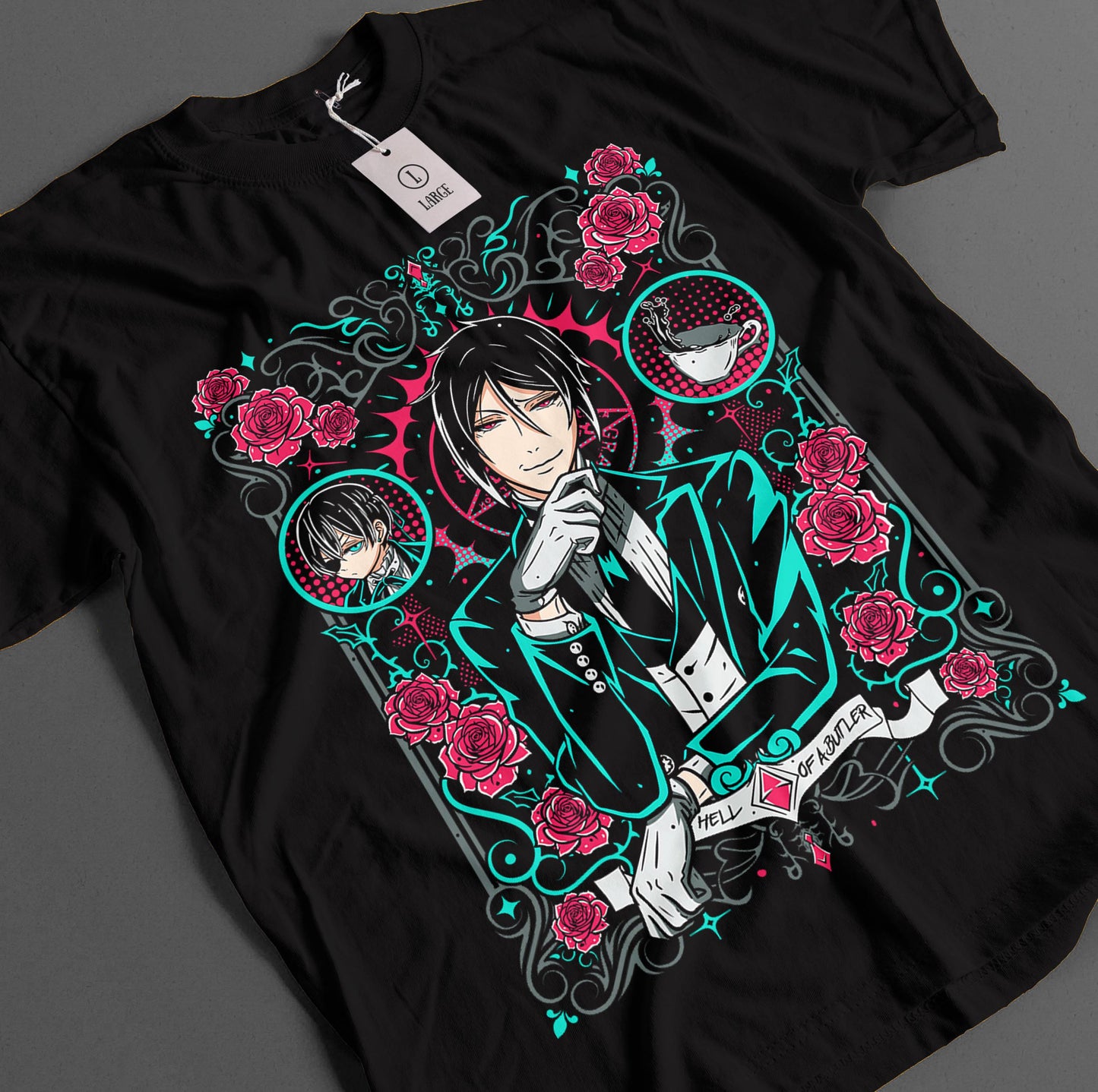 Black Butler Sebastian Michaelis T-Shirt