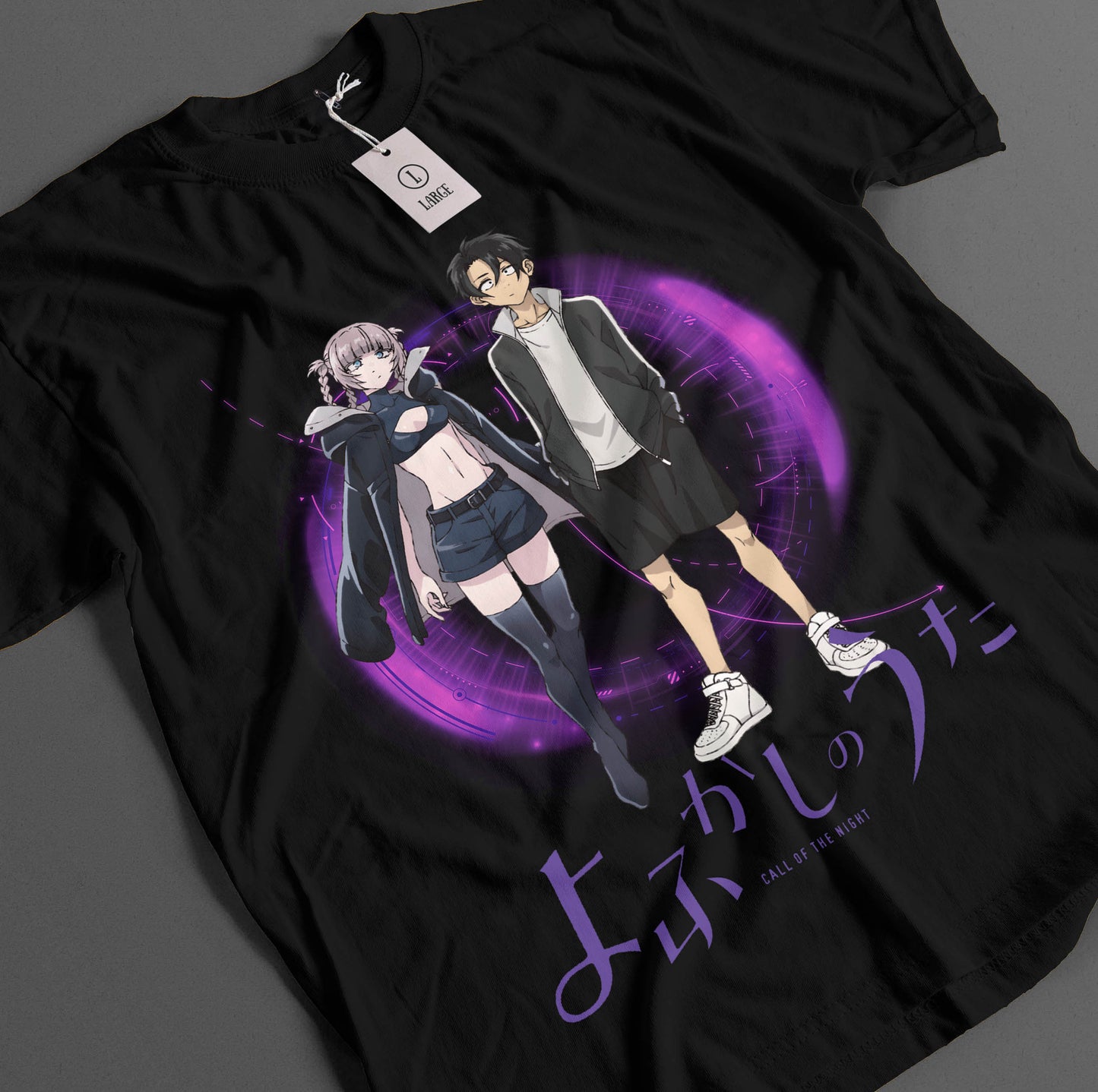 Call Of The Night Kou Yamori x Nazuna Nanakusa T-Shirt