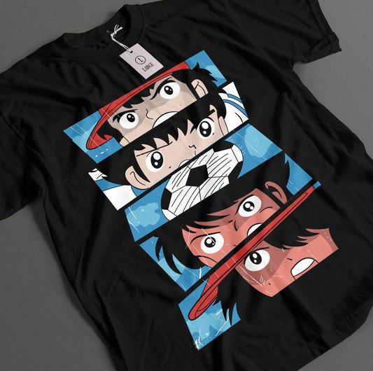 Captain Tsubasa Characters T-Shirt